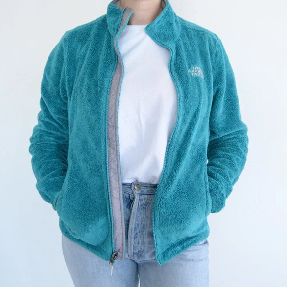 The North Face Teal Quarter Zip Fleece Sweater Gorpcore S - Picture 1 of 12
